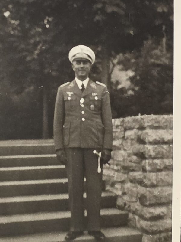 20261011_144848 WWII German Luftwaffe Officer Dress Uniform Dagger Medals Military Photo WW2