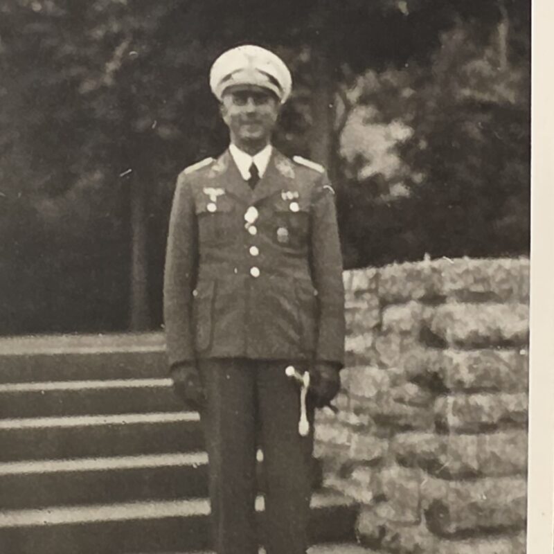 20261011_144848 WWII German Luftwaffe Officer Dress Uniform Dagger Medals Military Photo WW2