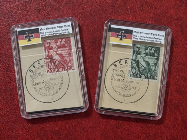 20261013_132444 Nazi Germany Berlin 1936 Third Reich Olympics Games Stamp Set w Matching Special Cancels