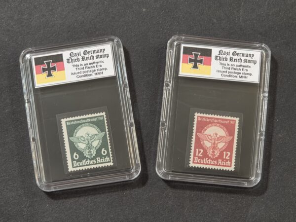 20261013_132514 WW2 Nazi German 1939 Third Reich HJ Hitler Youth eagle Stamp Set MNH
