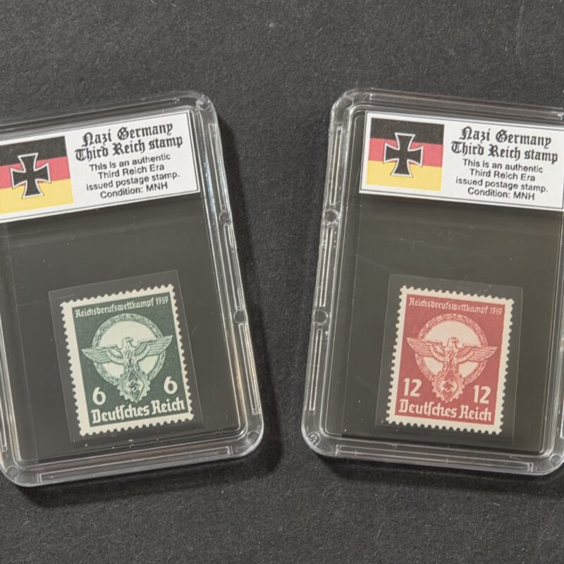 20261013_132514 WW2 Nazi German 1939 Third Reich HJ Hitler Youth eagle Stamp Set MNH